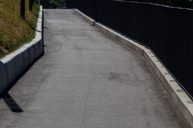 Driveway with Decorative Borders