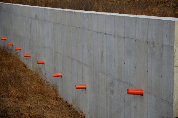 Cement Wall Pouring in Buford