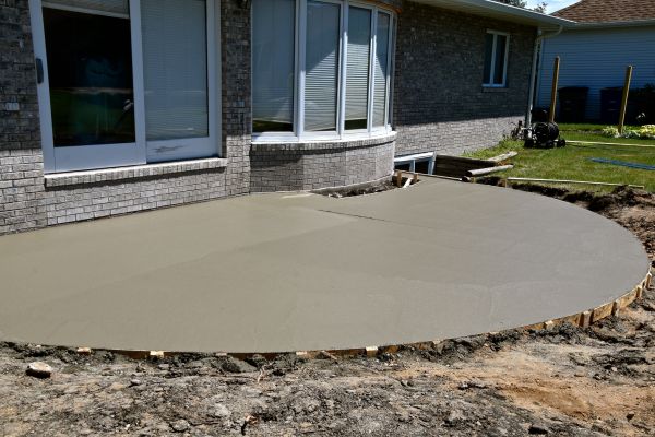Deck Concrete Construction in Buford