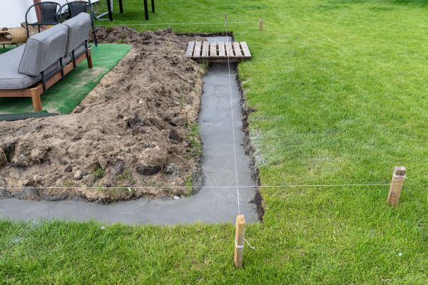 Cost of Cement Footer Installation in Buford